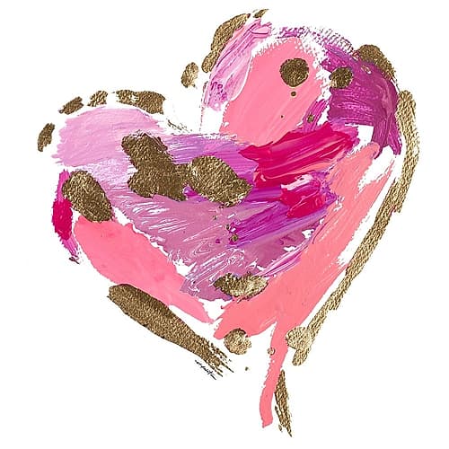 Heart Full of Love I Decorative Print