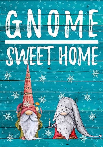 Gnome Sweet Home Holidays Print
