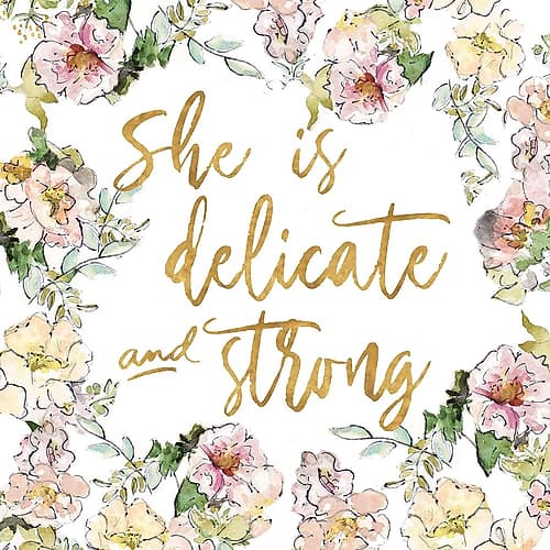 She Is I Art Print