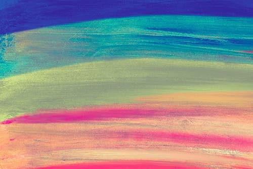 Rainbow Abstract Art Print