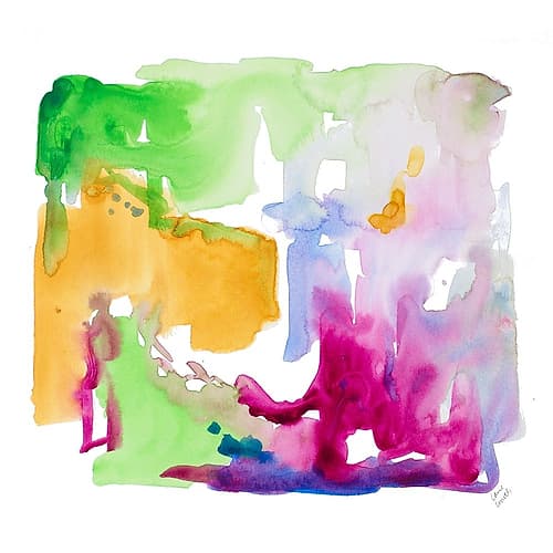 Summer Abstract I Art Print