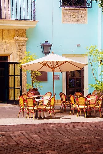 Spanish Cafe Art Print
