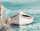 Canoe Art Print
