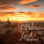 The Grace of Our Lord Overflowed Art Print