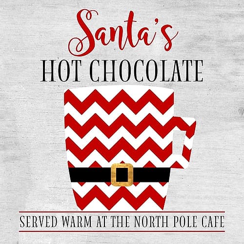 North Pole Cafe Art Print