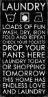 Laundry Art Print