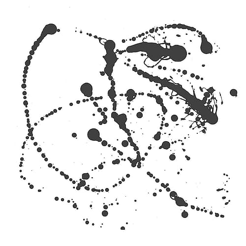 Abstract Splash II Art Print by L. Hewitt