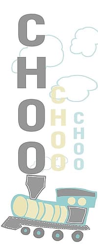 Choo Choo Train Art Print