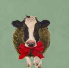 Merry Cow Art Print