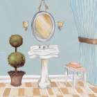 Pastel Bath II Bathroom Art Print
