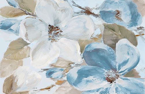 Neutral Silently Bloom I Art Print