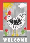 Welcome Rooster Art Print
