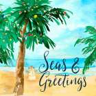 Seas and Greetings Art Print