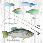 Fish and Tackle I Art Print