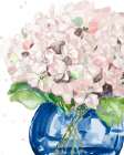 Fresh Hydrangeas Art Print