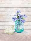 Fresh Flowers And Shells II Art Print