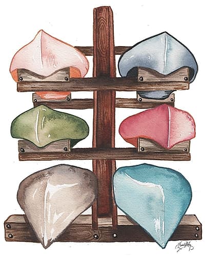 Lake Canoes Travel Print