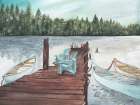 Lake Art Print