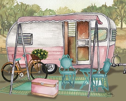 Roughing It I Art Print