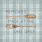 Memories Made At The Lake Daily Art Print