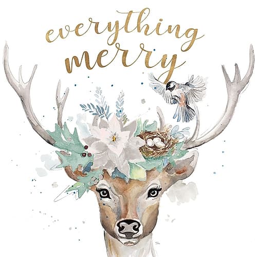 Everything Merry Inspirational Print