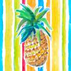 Vibrant Pineapple I Art Print