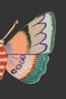 Boho Butterfly on Black II Art Print