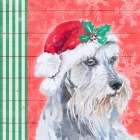 Holiday Puppy V Art Print