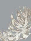 La Naturaleza on Gray I Art Print