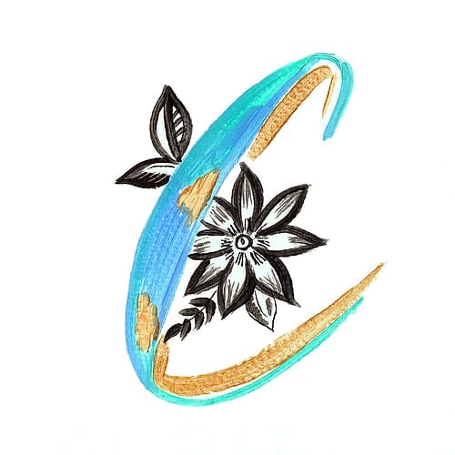 Monogram C (II) Art Print