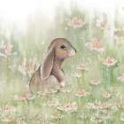 Meadow Visitor III Art Print