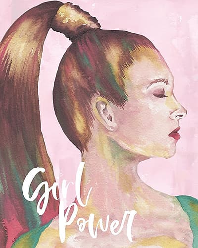 Girl Power Art Print