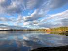 Peaceful Lake Art Print