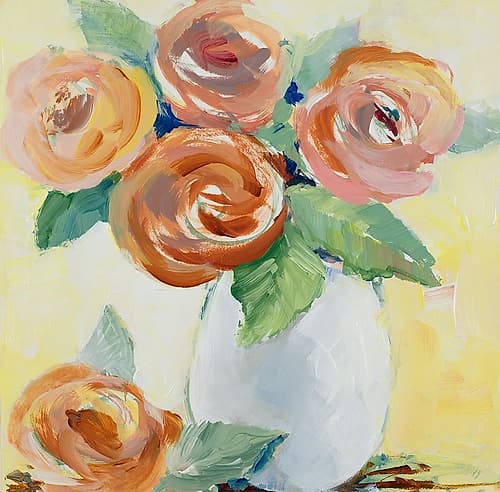 Sunny Blooms Art Print