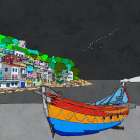 Boat Ride along the Coast I