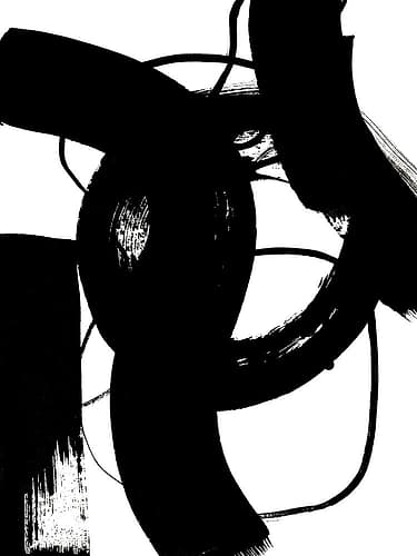 BlackThoroughfares II Art Print