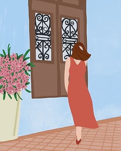 Dress and Ready I Decorative Print