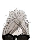 Visions of Hair Style IV Art Print