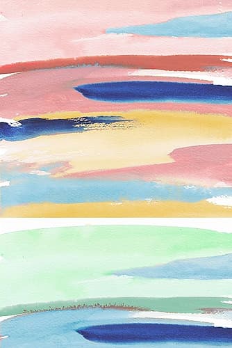 Rainbow Explosion I Art Print