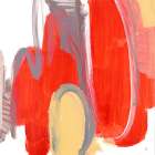 Catching the Tempo Orange I Art Print
