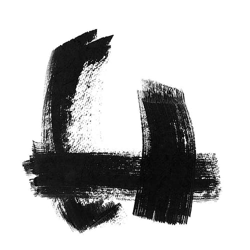 New Black Signs II Minimalist Print