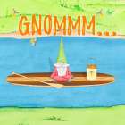 Paddle Boat Gnome Art Print