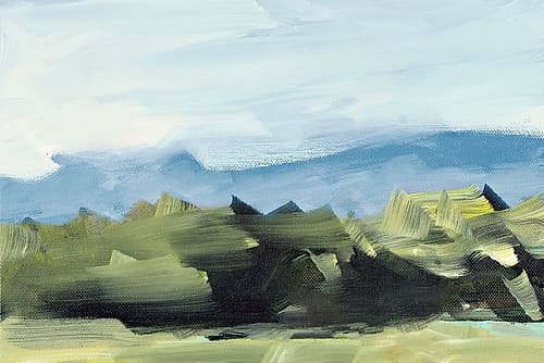 Peaceful Scenery Landscape Print