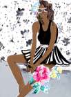 Pop Girl Art Print