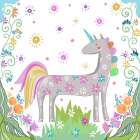 Unicorn Forest II Art Print