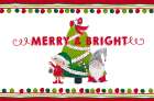 Merry And Bright Art Print
