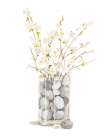 Spring Vase with Rocks Art Print