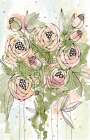 Blush and Green Floral Art Print