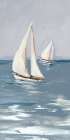 Coast Sailing I Art Print