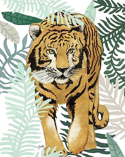 Jungle Tiger I Wildlife Print